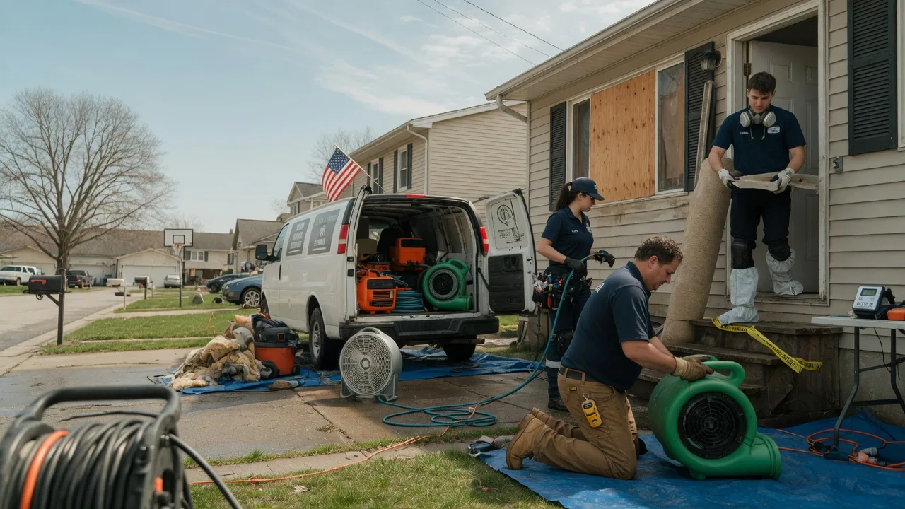 Water Damage Restoration in Fritch, TX near me